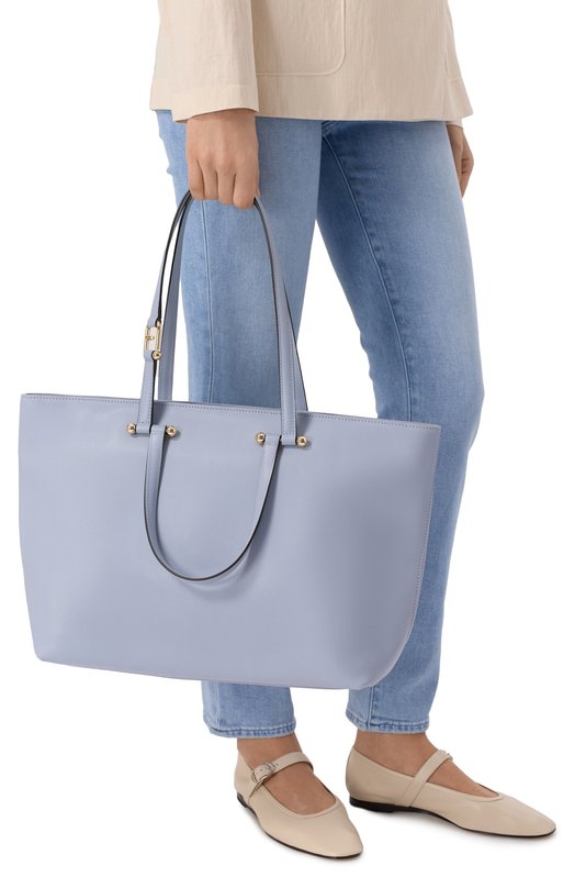 Сумка-тоут Furla Duetto large Furla WB01453/BX3169 Голубой  WB01453/BX3169 Фото 2