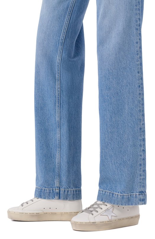 Кожаные кеды Hi Star Golden Goose Deluxe Brand GWF00118.F000329 Белый  GWF00118.F000329 Фото 2