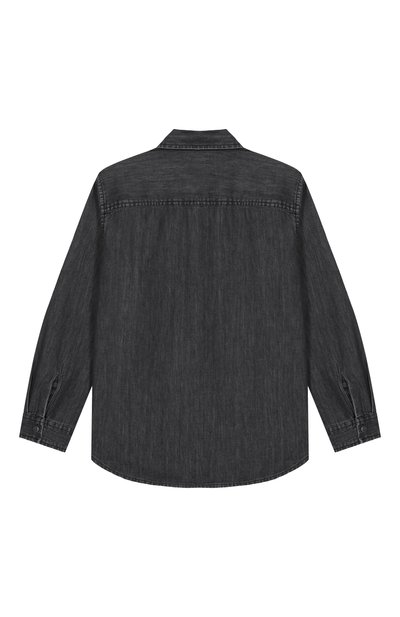 Джинсовая рубашка DIESEL темно-серого цвета по цене 14500 руб., арт. J01330/KXBSM, фото 2 Джинсовая рубашка DIESEL, арт. J01330/KXBSM, фото 2