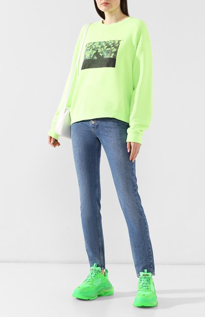 Комбинированные кроссовки triple s BALENCIAGA, арт. 544351/W090L, фото 2