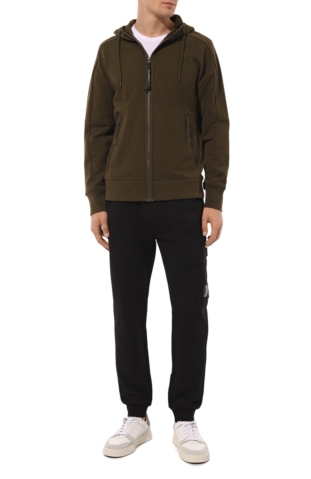 Хлопковая толстовка C.P. COMPANY, арт. 17CMSS028A005086W, фото 2