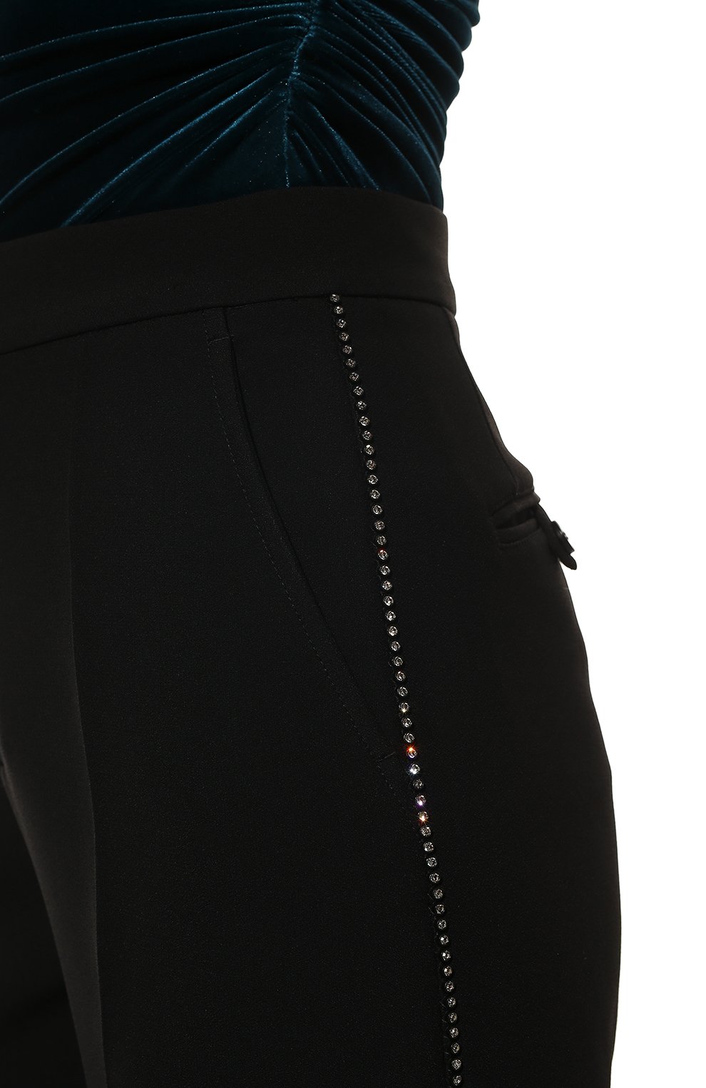 Брюки PHILOSOPHY DI LORENZO SERAFINI черного цвета по цене 59550 руб., арт. A0321/5756, фото 5 Брюки PHILOSOPHY DI LORENZO SERAFINI, арт. A0321/5756, фото 5