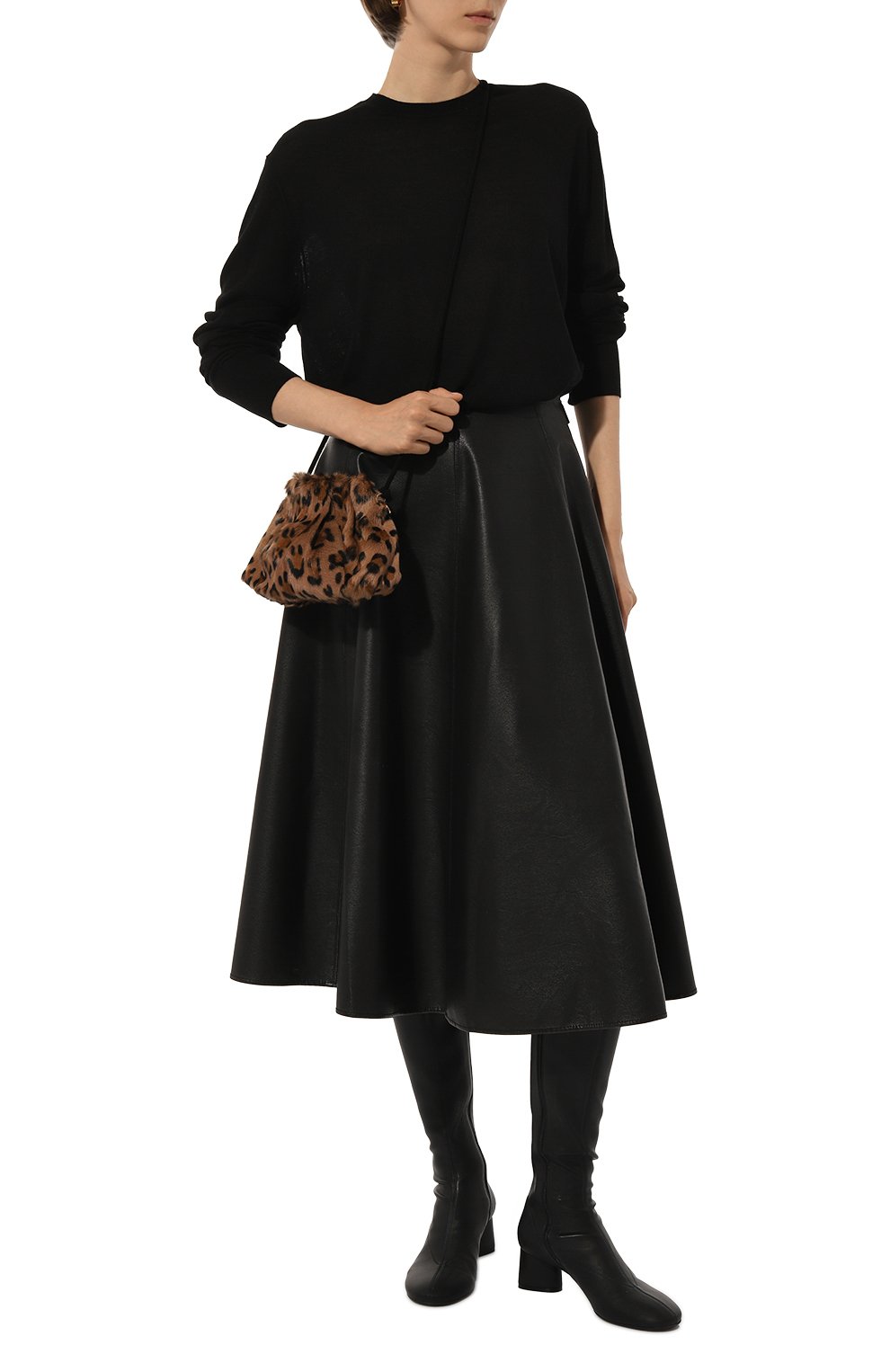 Сумка furrissima pouch mini SIMONETTA RAVIZZA леопардового цвета по цене 63750 руб., арт. F04BG06K1, фото 7 Сумка furrissima pouch mini SIMONETTA RAVIZZA, арт. F04BG06K1, фото 7