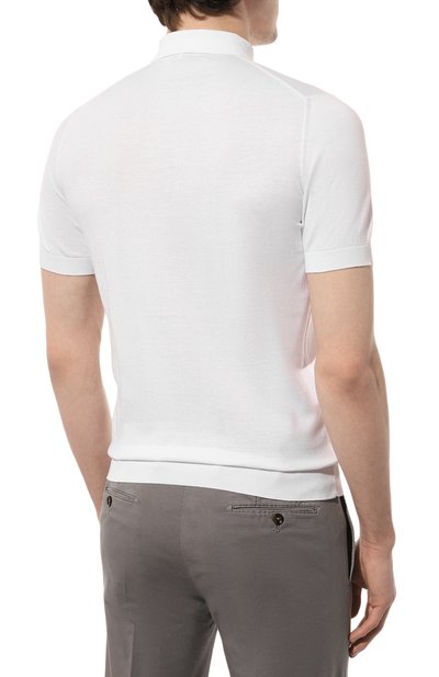 Хлопковое поло FEDELI, арт. 6UED5910, фото 4