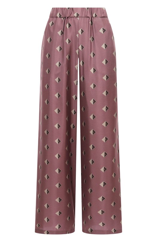 Шелковые брюки Max Mara Leisure B0A Розовый B0A