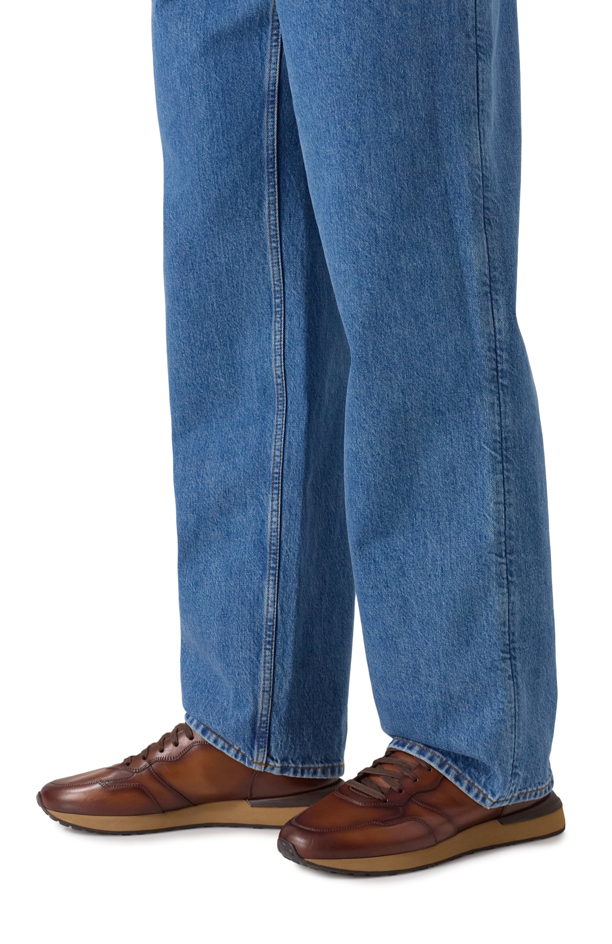 Кожаные кроссовки MAGNANNI, арт. 26313/YUKI, фото 3