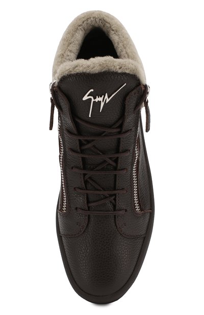 Кожаные кеды cole GIUSEPPE ZANOTTI DESIGN, арт. RU80023/009, фото 5