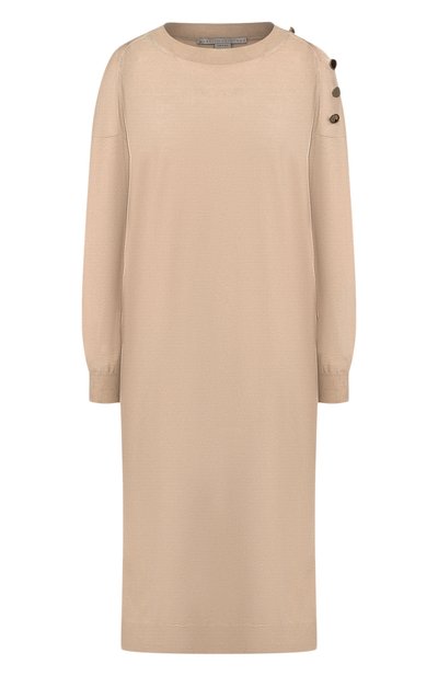 Женское платье из смеси шерсти и шелка STELLA MCCARTNEY, арт. 269330/S2087