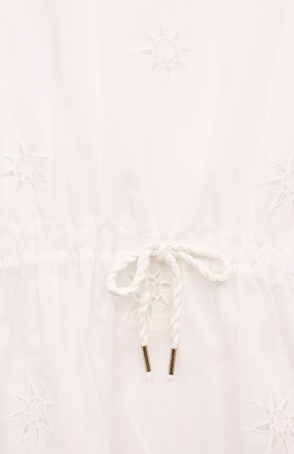 Хлопковая туника CHLOÉ, арт. C20062/6A-12A, фото 3