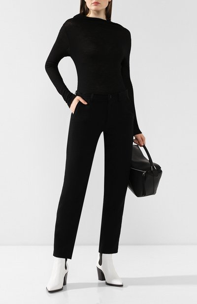 Шерстяные брюки YOHJI YAMAMOTO, арт. YJ-P06-126, фото 2