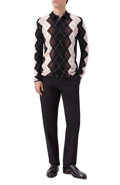 Кардиган из шерс�ти и шелка DOLCE & GABBANA, арт. GXVD8T/JGMAH, фото 2