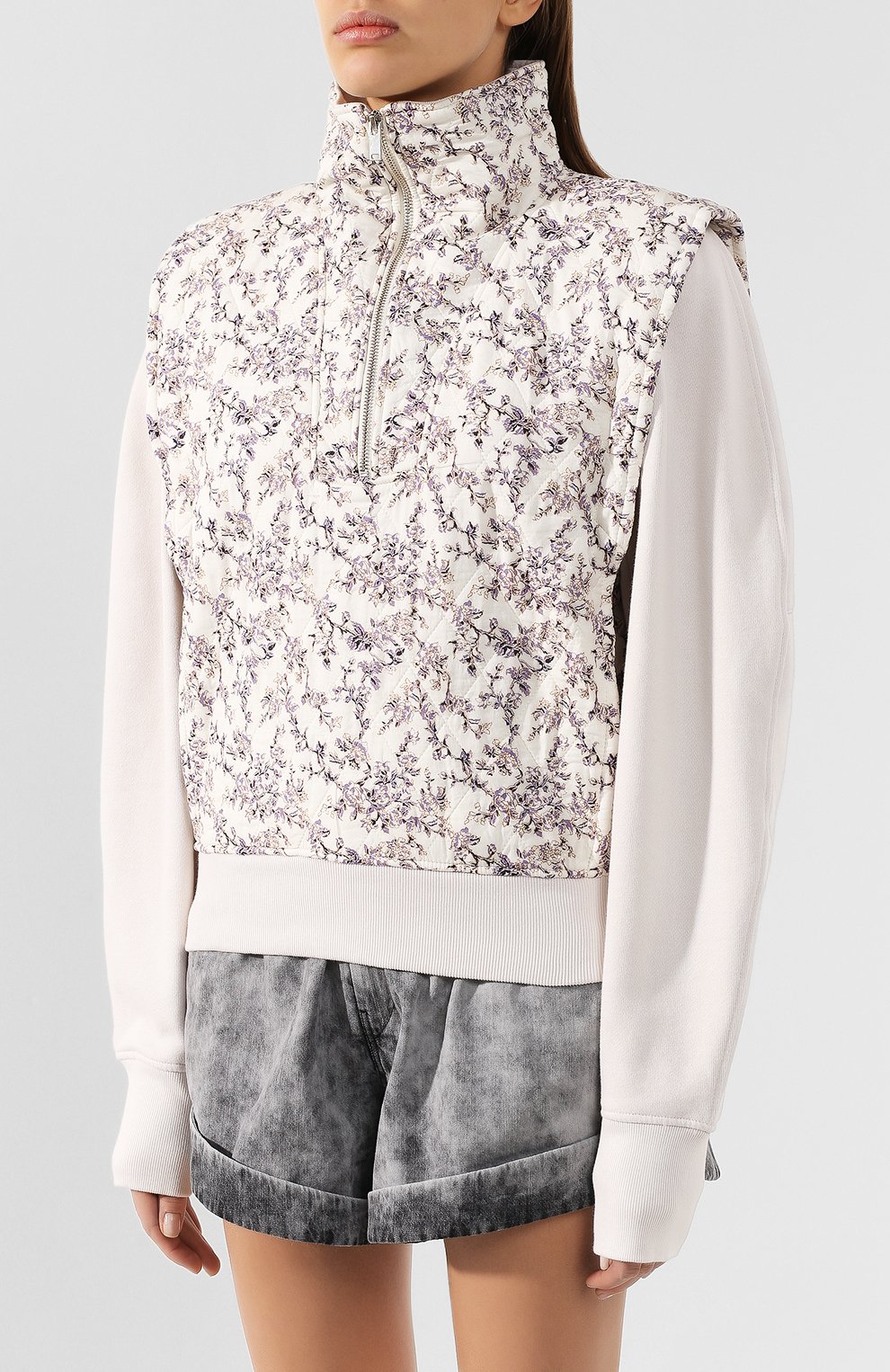 Хлопковая толстовка ISABEL MARANT ETOILE, арт. SW0207-20P077E/NAIRA, фото 3