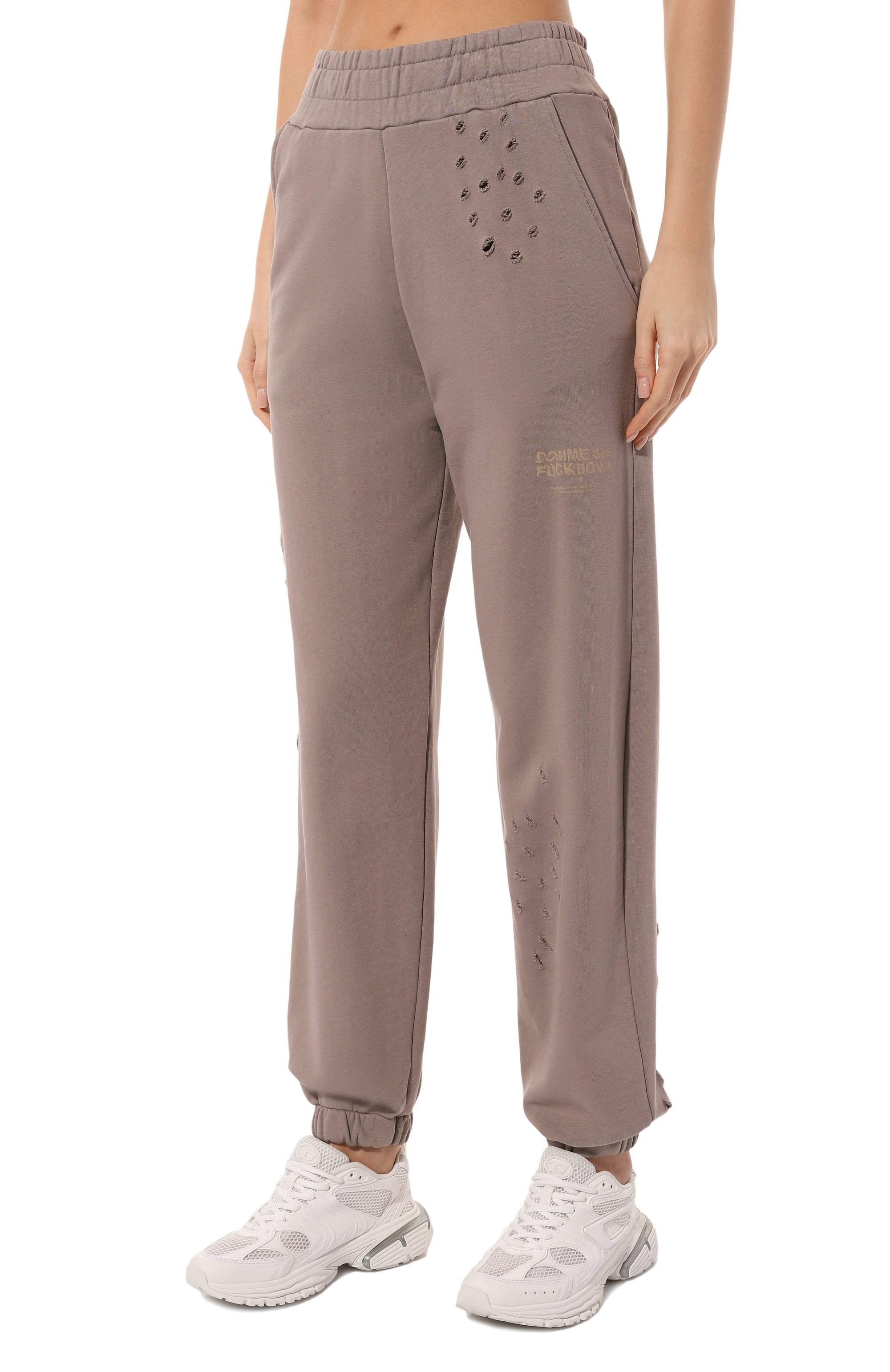 Хлопковые джоггеры COMME DES FUCKDOWN, арт. CFABW01103, фото 3