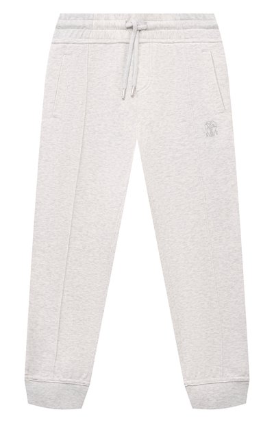 Хлопковые джоггеры BRUNELLO CUCINELLI, арт. BM836E346A