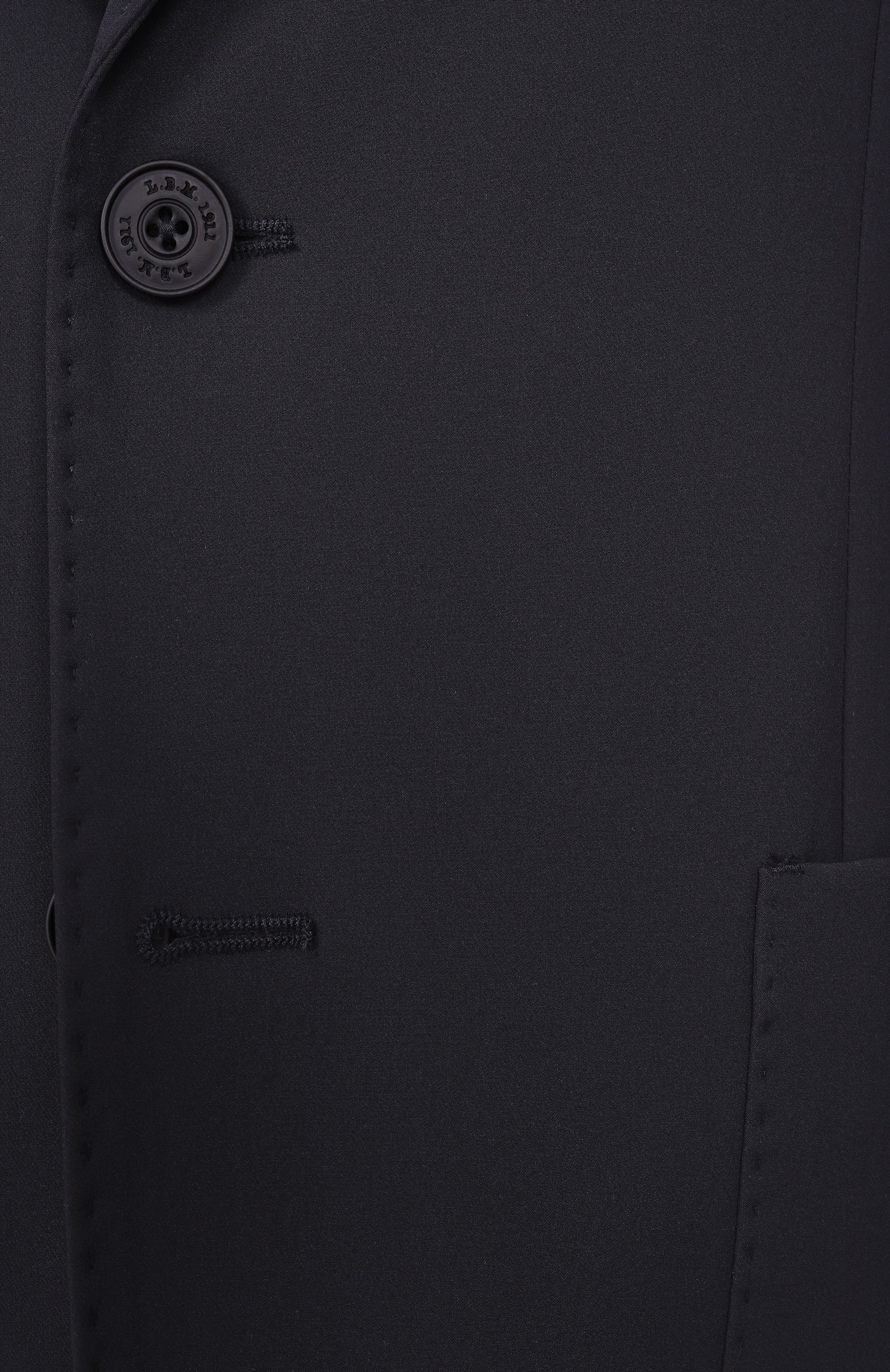 Однобортный пиджак L.B.M. 1911 темно-синего цвета по цене 99500 руб., арт. 2844/55212, фото 8 Однобортный пиджак L.B.M. 1911, арт. 2844/55212, фото 8