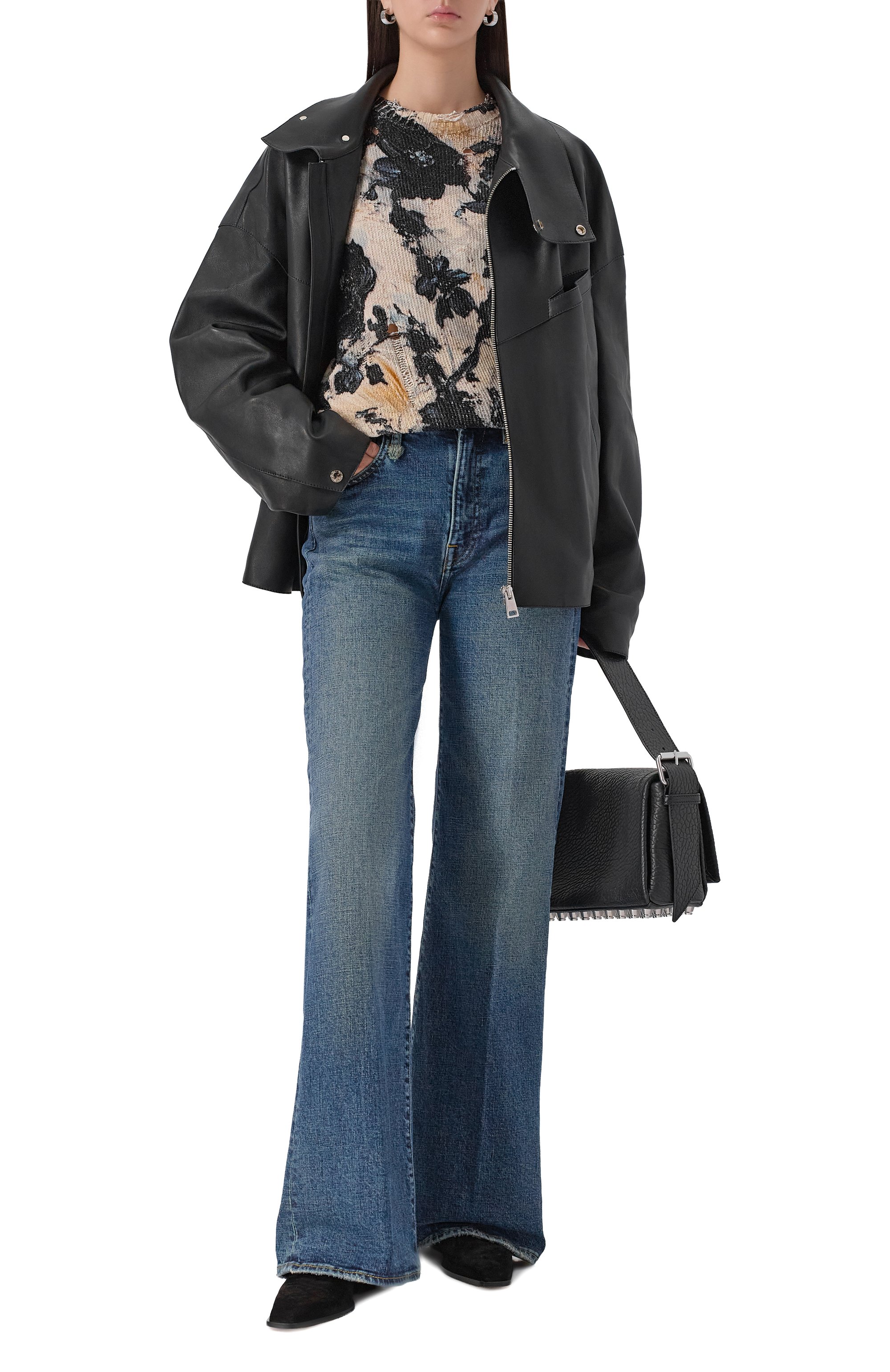 Хлопковый свитер R13, арт. R13WY199-Y220A, фото 2