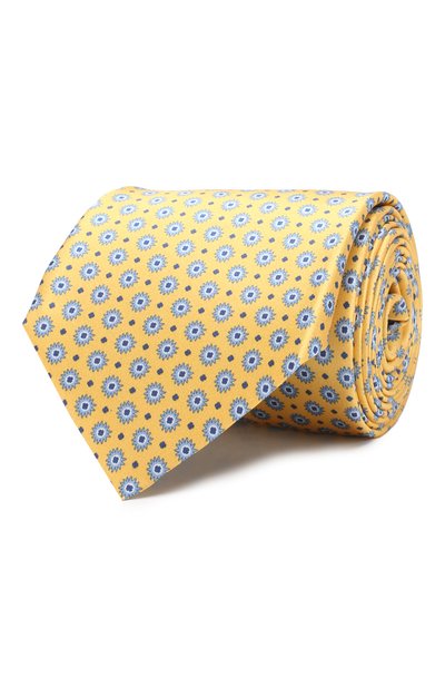 Мужской шелковый галстук CORNELIANI, арт. 83U390-9120354/00