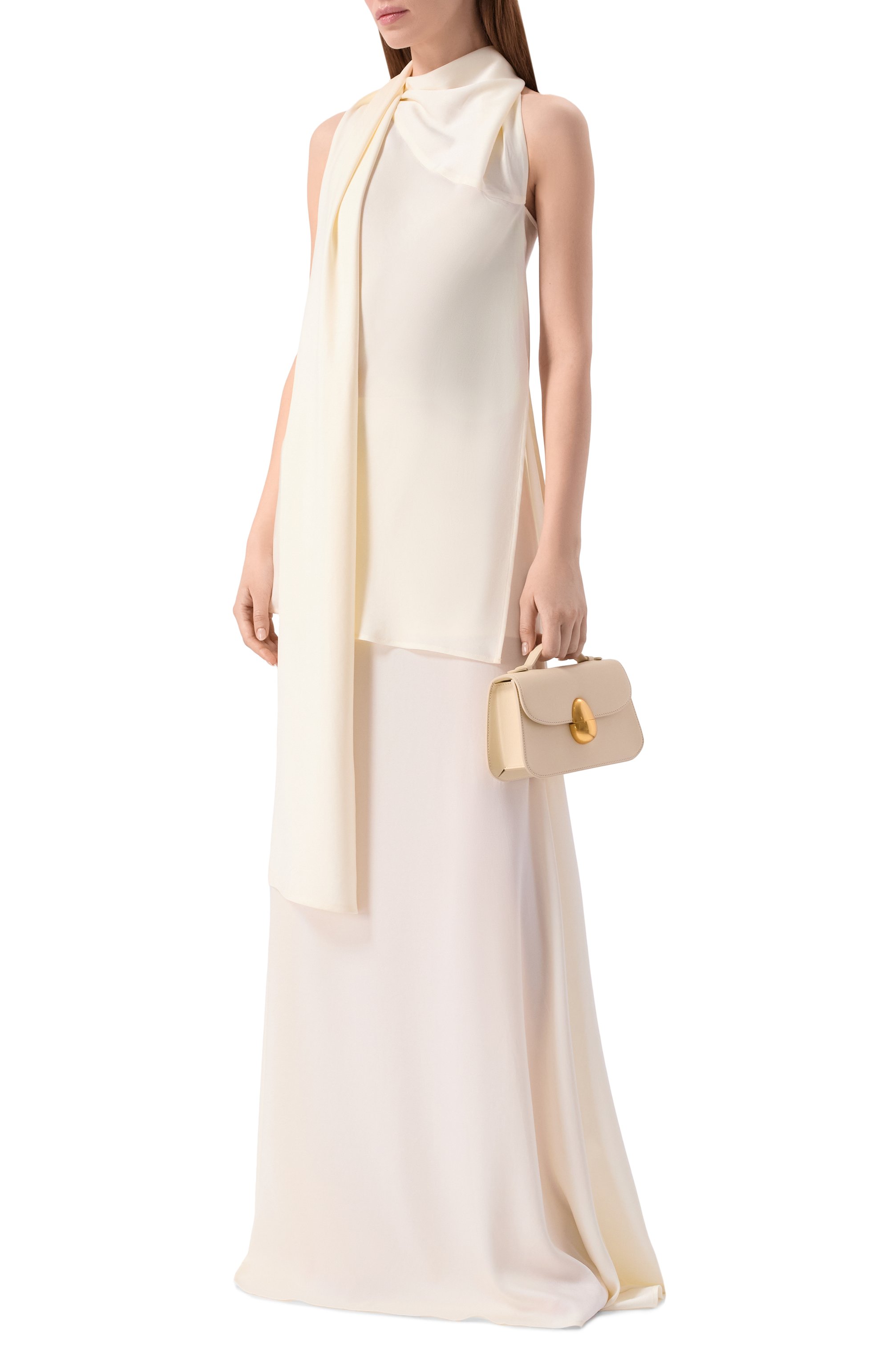 Юбка AYA MUSE молочного цвета по цене 74450 руб., арт. AMSS2635/ALBA SKIRT, фото 2 Юбка AYA MUSE, арт. AMSS2635/ALBA SKIRT, фото 2