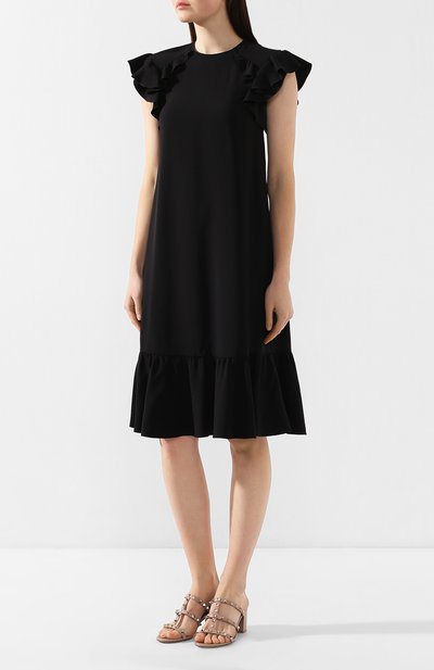 Платье REDVALENTINO черного цвета по цене 51850 руб., арт. TR3VAL50/0F1, фото 3 Платье REDVALENTINO, арт. TR3VAL50/0F1, фото 3