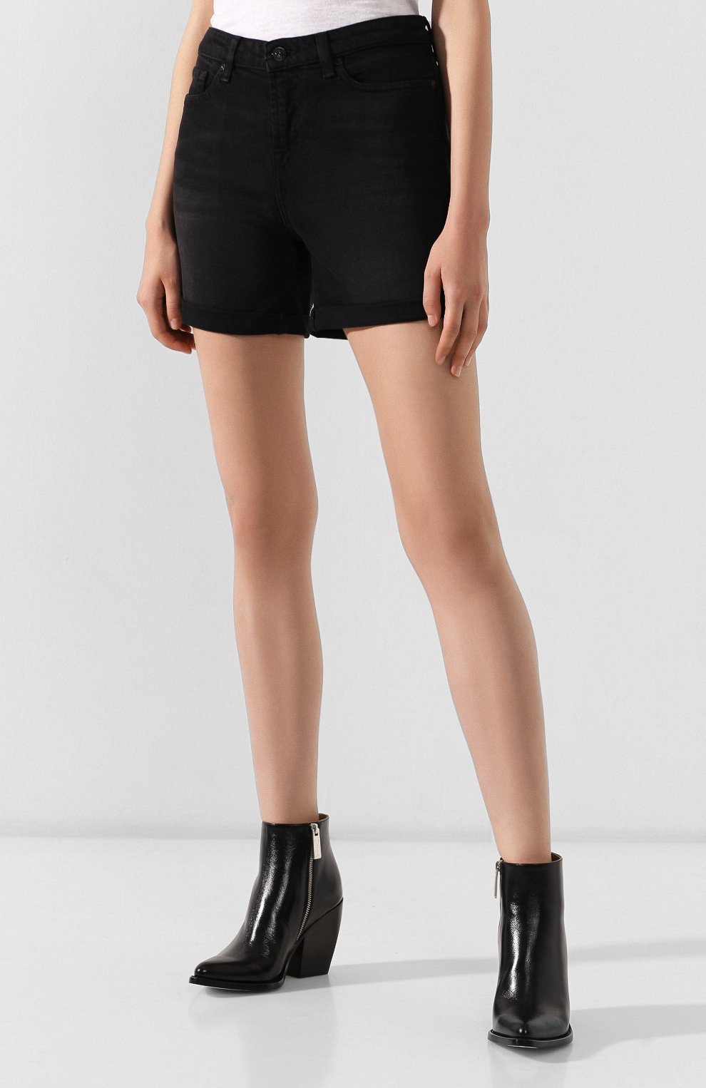 Джинсовые шорты 7 FOR ALL MANKIND, арт. JSWUA510ZP, фото 3