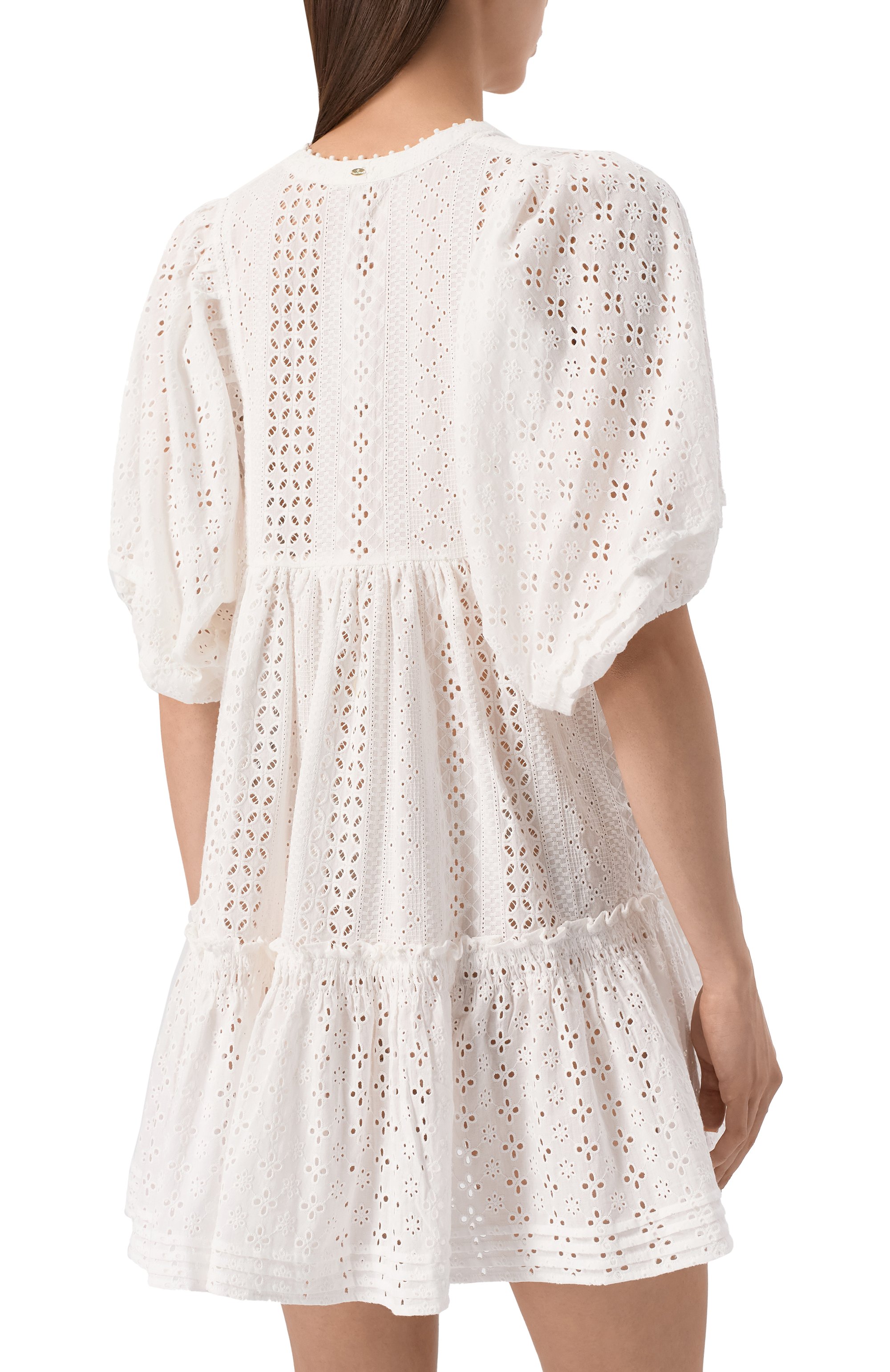 Хлопковое платье POUPETTE ST BARTH, арт. W4RR25N0WIN, фото 4