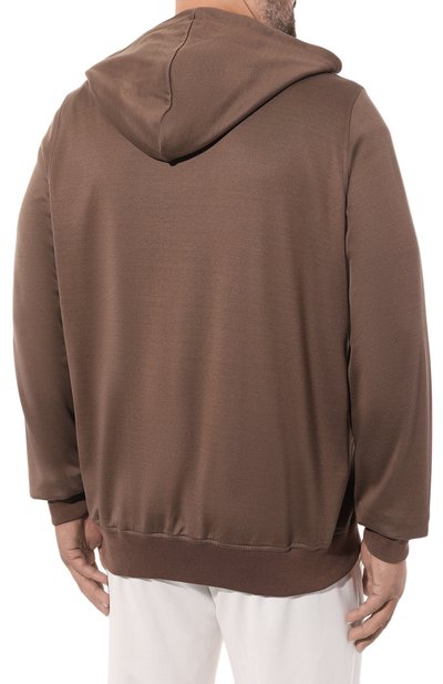 Толстовка из хлопка и шелка MVST, арт. 13M415/B000/MUST.B&T, фото 4