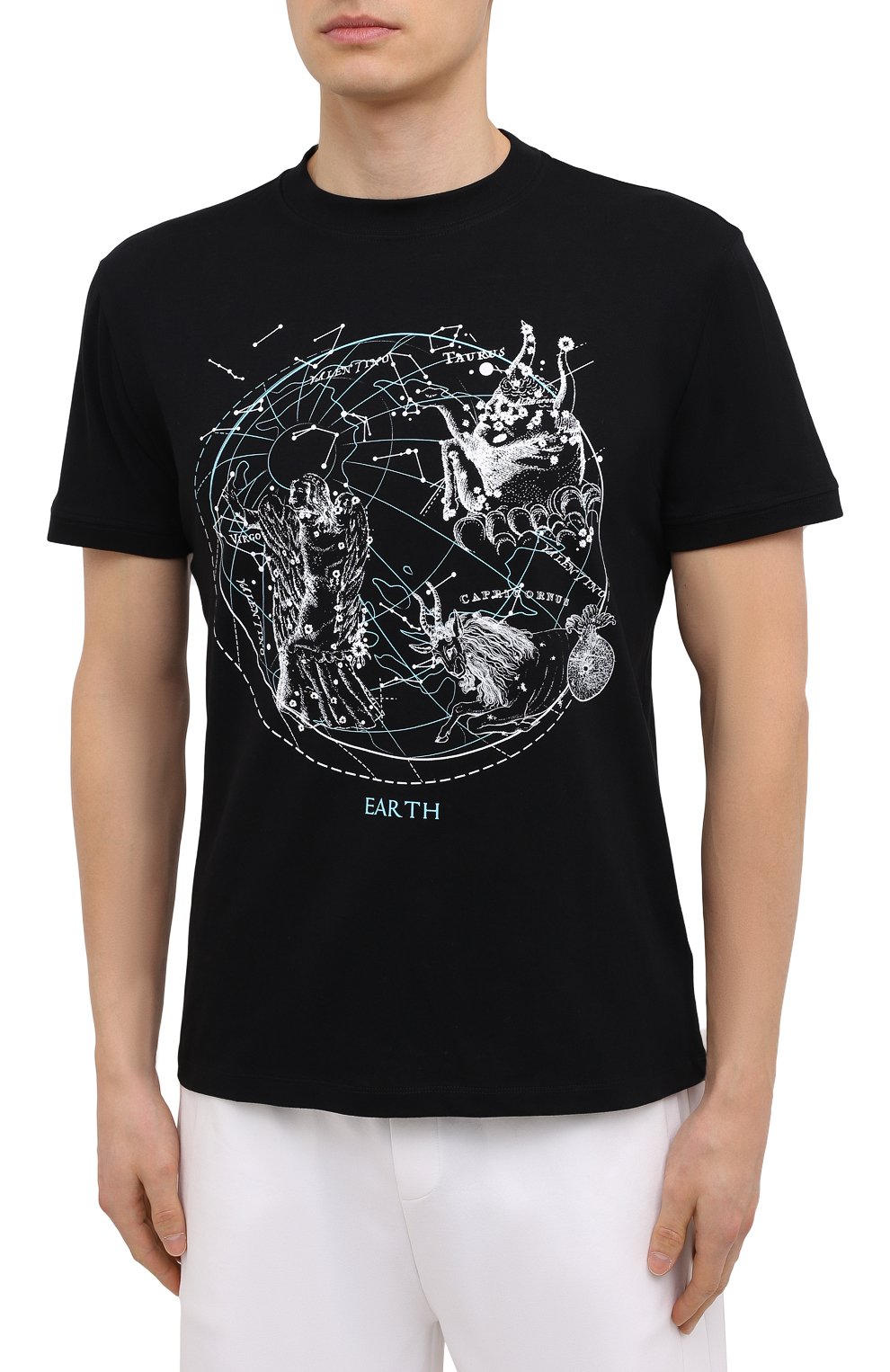 Хлопковая футболка VALENTINO, арт. VV3MG09J74M, фото 3