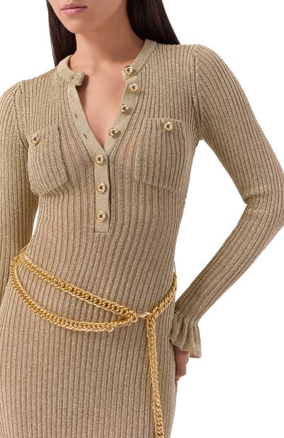 Платье из вискозы SELF-PORTRAIT, арт. SC25011MGD, фото 4