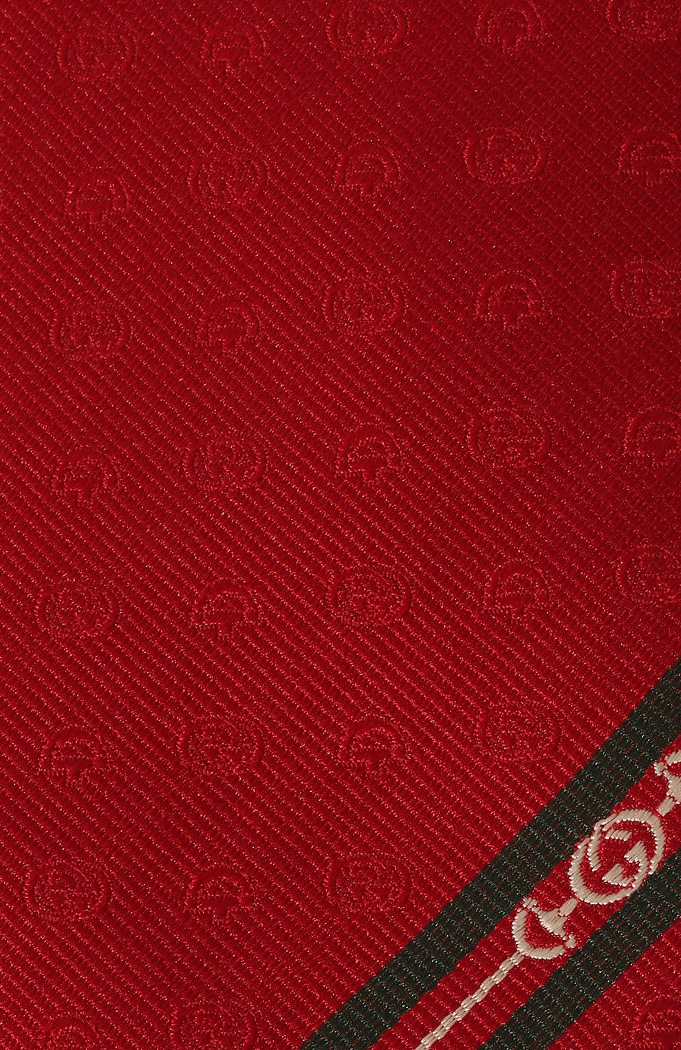 Шелковый галстук GUCCI, арт. 624057 4E002, фото 4
