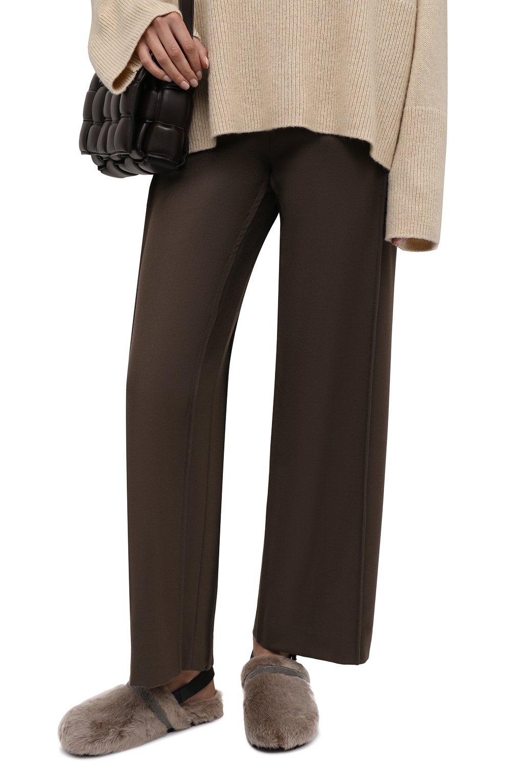 Меховые сабо BRUNELLO CUCINELLI, арт. MZRAG2105, фото 3