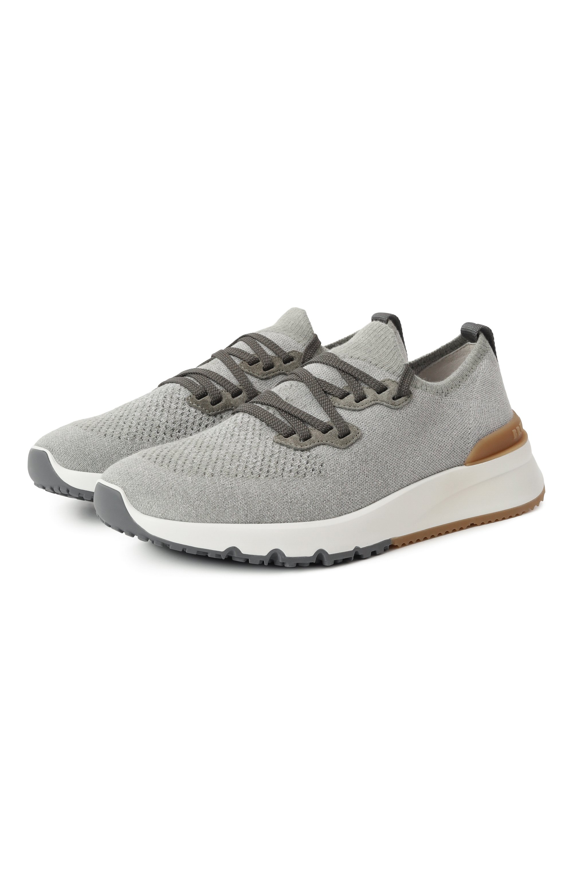 Текстильные кроссовки BRUNELLO CUCINELLI, арт. MZUKIB2051, фото 1