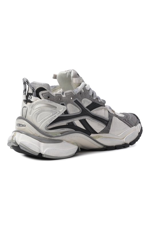 Текстильные кроссовки Runner Balenciaga 772767/W3RNY Серый  772767/W3RNY Фото 5
