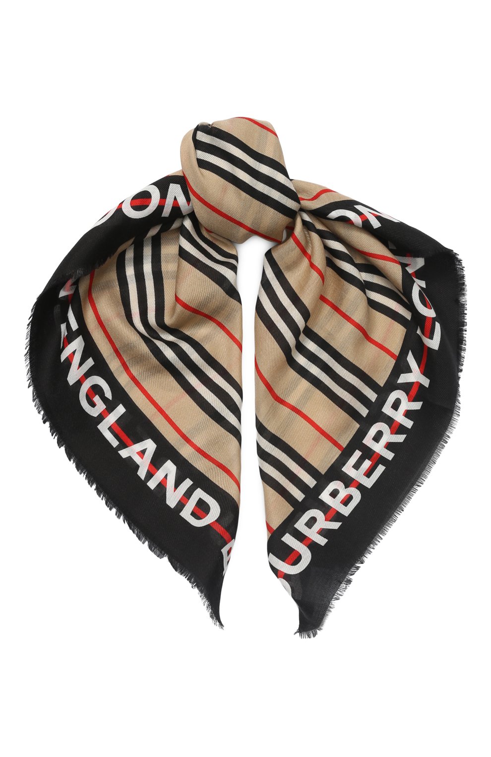 Хлопковый платок BURBERRY, арт. 8022765, фото 1
