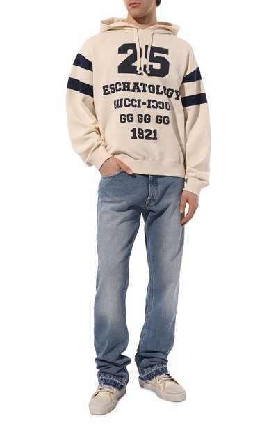 Хлопковое худи GUCCI, арт. 655469 XJDHN, фото 2