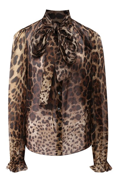 Женская шелковая блузка DOLCE & GABBANA, арт. F5L07T/HS15L