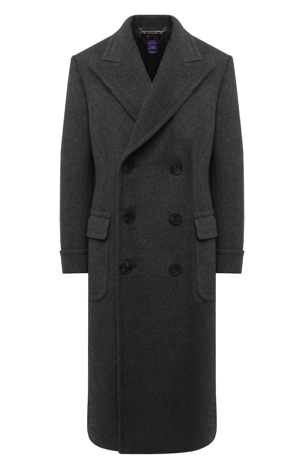 Кашемировое пальто RALPH LAUREN серого цвета по цене 854500 руб., арт. 290824413, фото 1 Кашемировое пальто RALPH LAUREN, арт. 290824413, фото 1