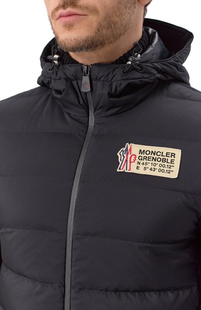 Комбинированный кардиган MONCLER GRENOBLE черного цвета по цене 126000 руб., арт. 9B000-15-M1122, фото 5 Комбинированный кардиган MONCLER GRENOBLE, арт. 9B000-15-M1122, фото 5
