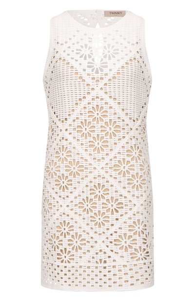 Женское хлопковое платье TWINSET, арт. 251TT3205