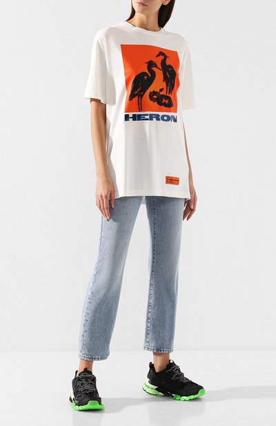 Хлопковая футболка HERON PRESTON, арт. HWAA001E197600010288, фото 2