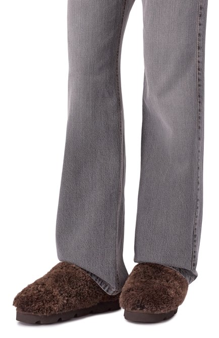 Женские меховые сабо BRUNELLO CUCINELLI, арт. MZVBG3083