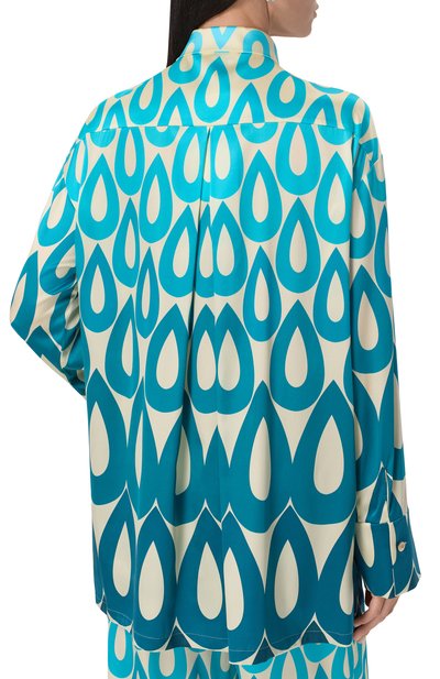 Атласная блузка YANINA, арт. T-2928, фото 4