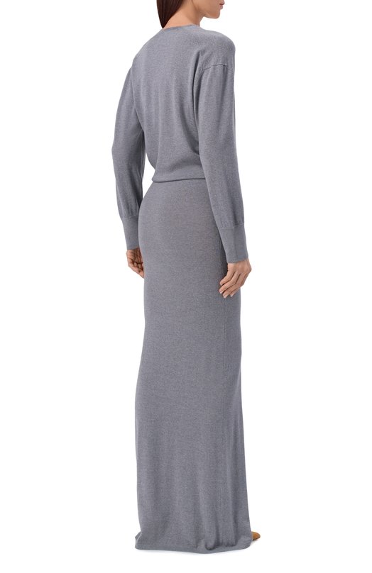 Платье из шерсти и кашемира Armarium ARMFWKD08/W031 Серый  ARMFWKD08/W031 Фото 3