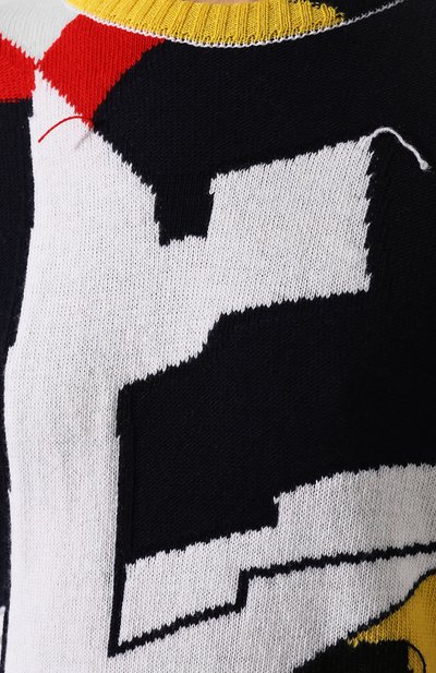 Шерстяной свитер ICEBERG разноцветного цвета по цене 94400 руб., арт. 19I I2P0/A010/7077, фото 5 Шерстяной свитер ICEBERG, арт. 19I I2P0/A010/7077, фото 5