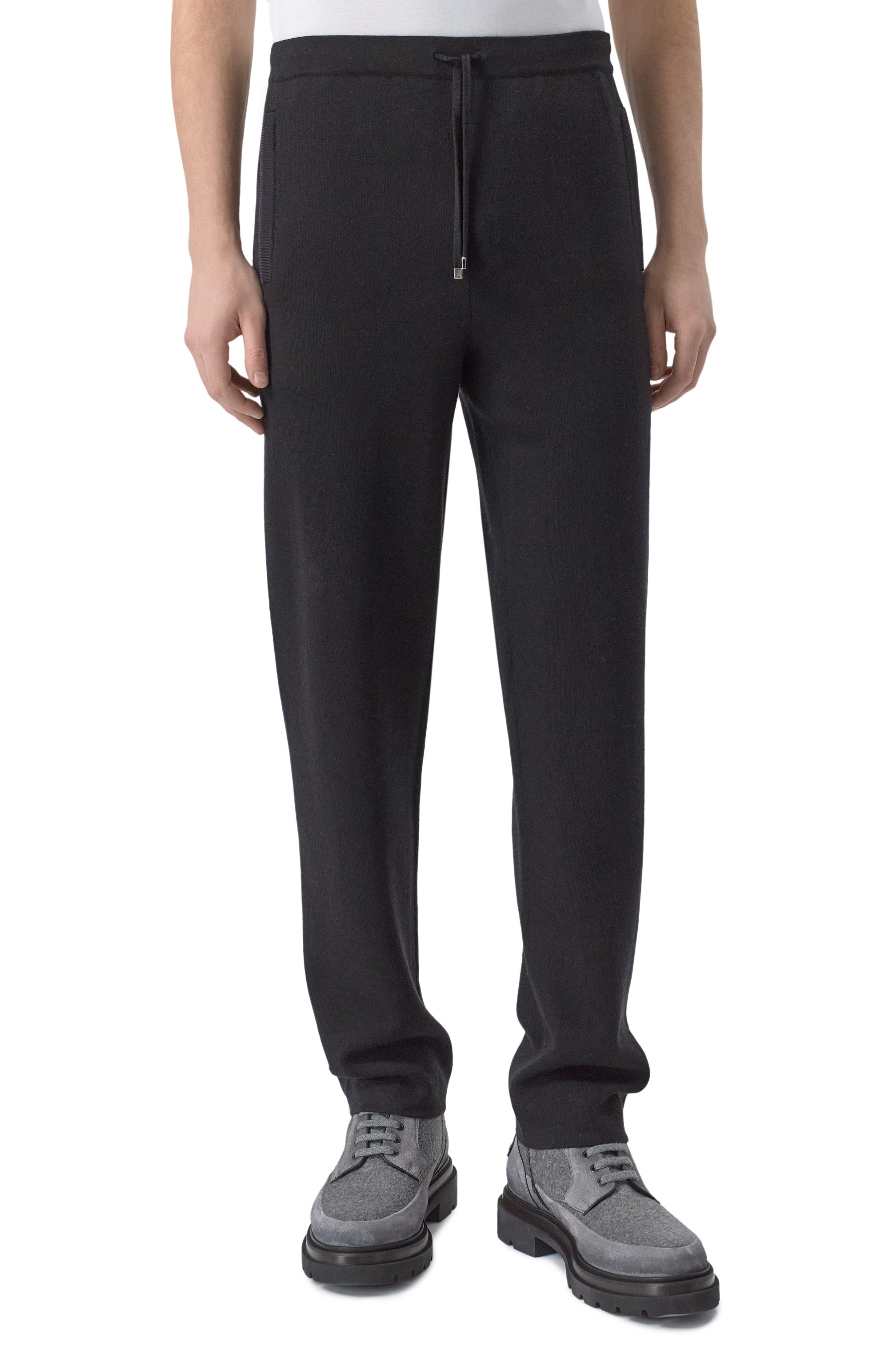 Брюки из шерсти и шелка ZILLI, арт. JSP011M0230VFST00, фото 3