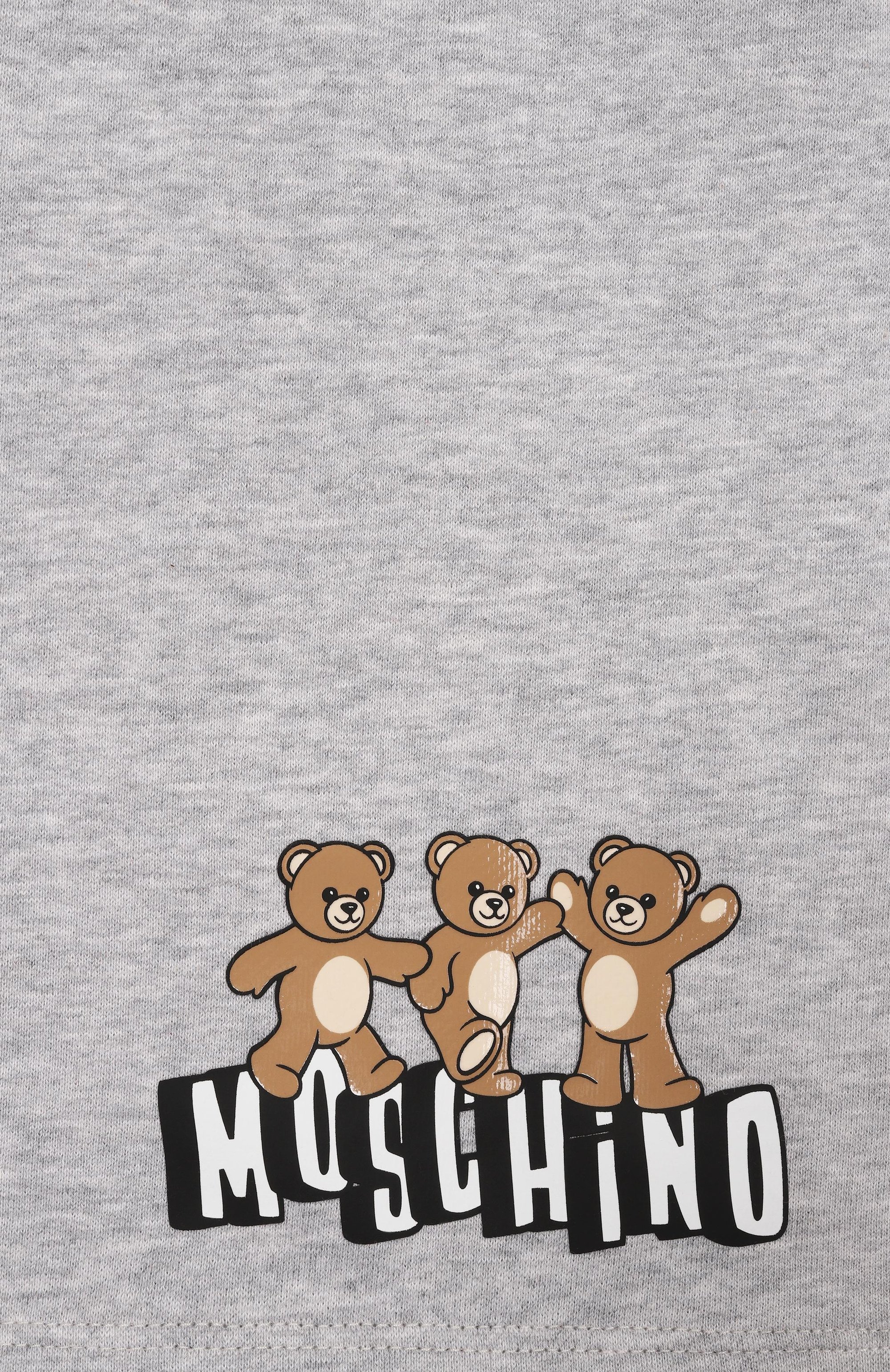 Хлопковые шорты MOSCHINO, арт. HUQ02M/LCA89_001, фото 3