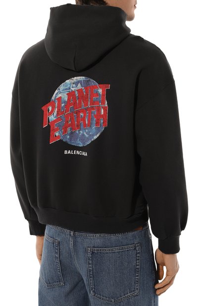 Хлопковая толстовка BALENCIAGA, арт. 803264/TRVD1, фото 4