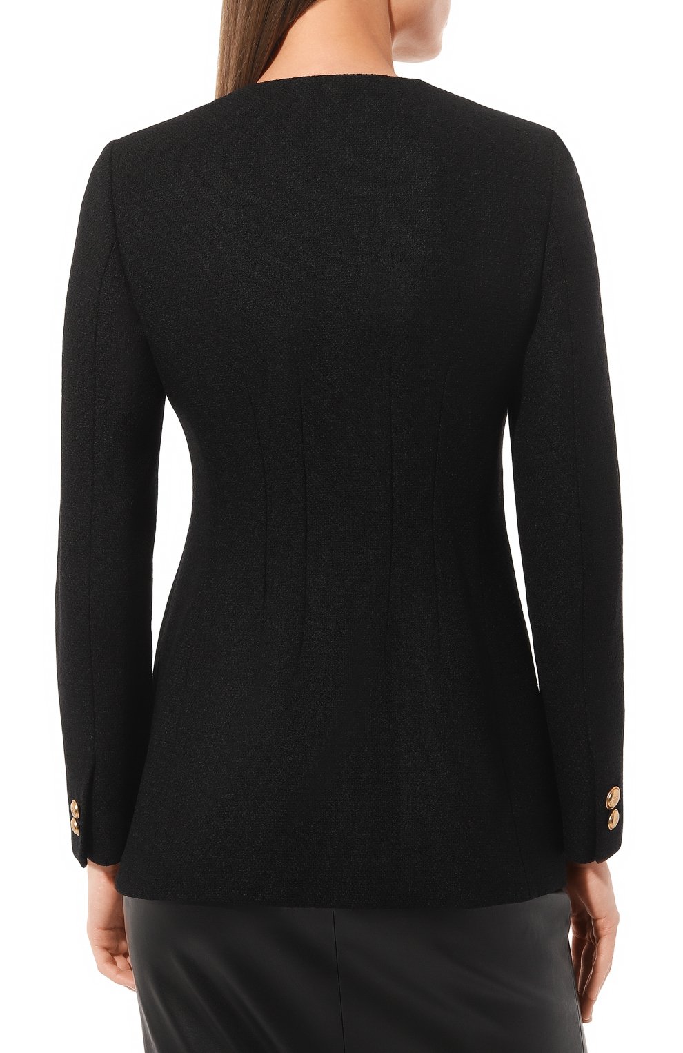 Шерстяной жакет GUCCI, арт. 674331 ZAAK4, фото 4