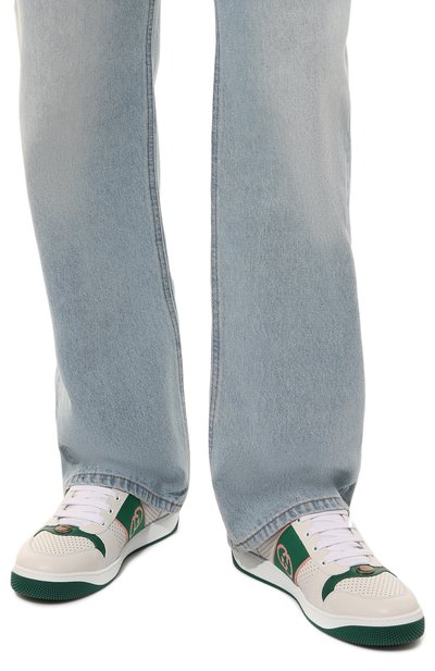 Кожаные кеды screener GUCCI, арт. 765054/AACV8, фото 3