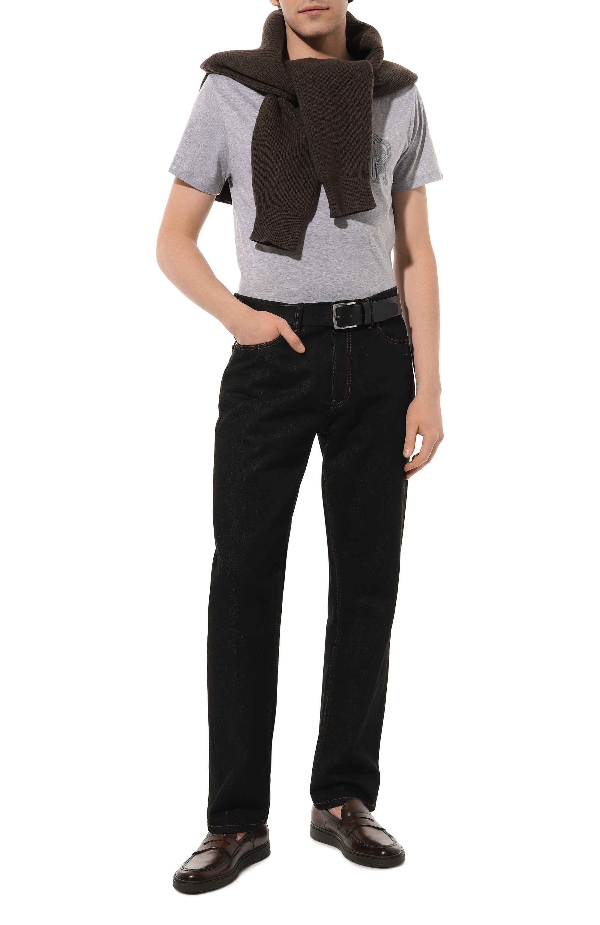 Хлопковая футболка STEFANO RICCI, арт. MNH4103000/TE1808, фото 2