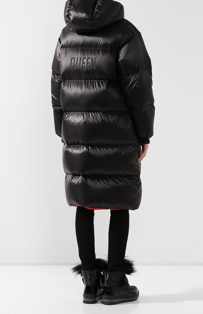 Пуховик SEVEN LAB черного цвета по цене 42000 руб., арт. DJHL20-Q black/red, фото 4 Пуховик SEVEN LAB, арт. DJHL20-Q black/red, фото 4